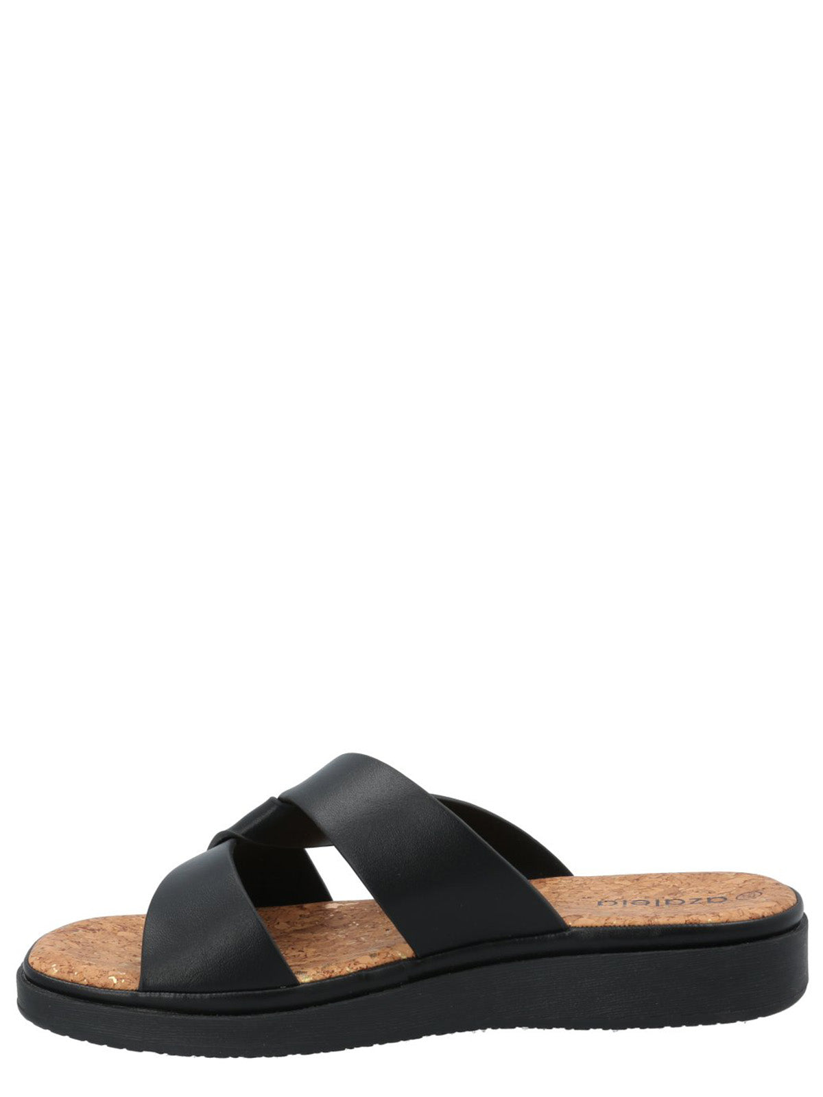 Sandalia Mujer Orquidea Negro Azaleia