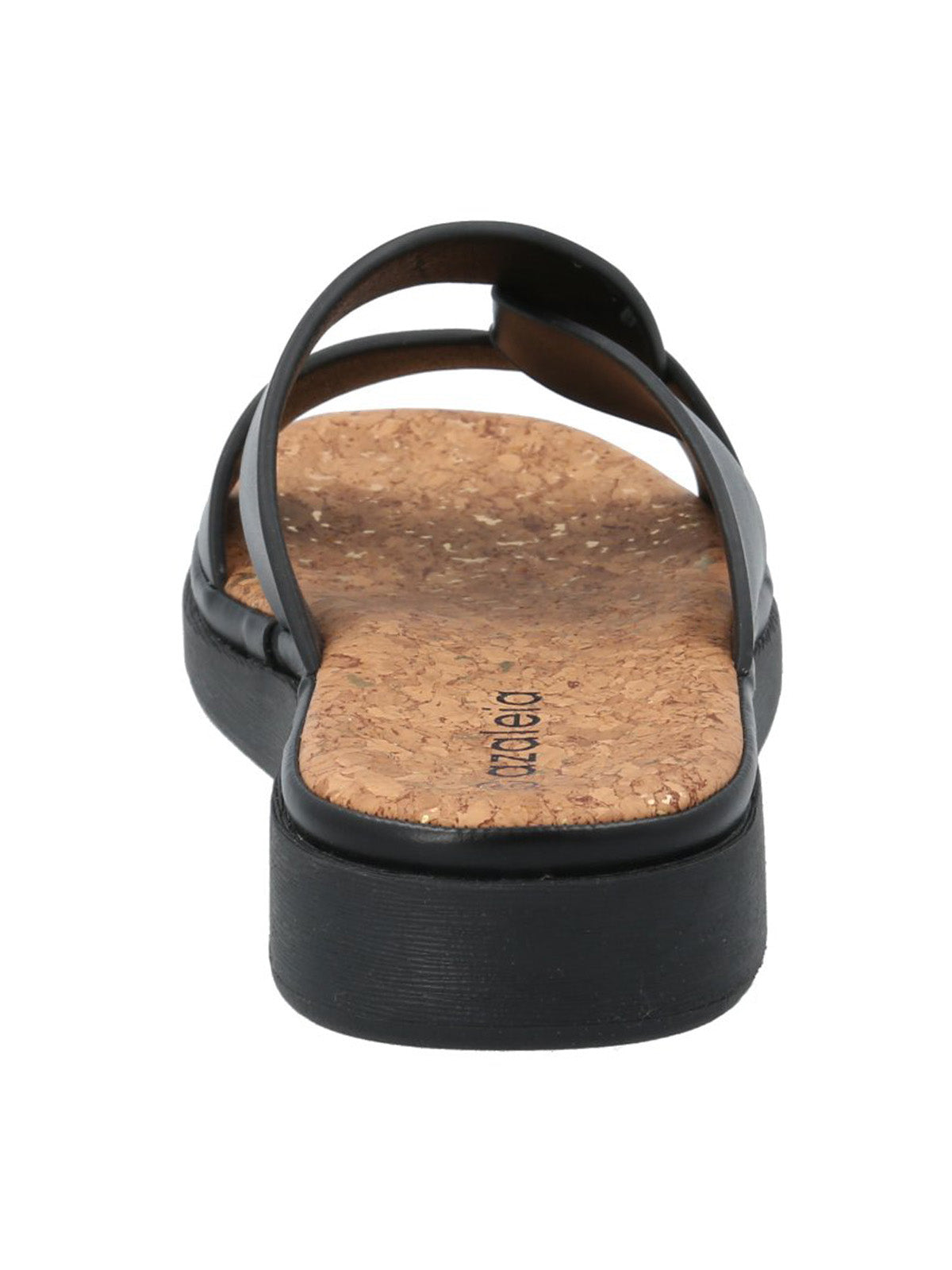 Sandalia Mujer Orquidea Negro Azaleia