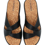 Sandalia Mujer Orquidea Negro Azaleia