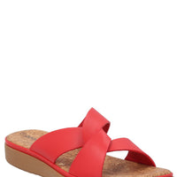 Sandalia Mujer Orquidea Rojo Azaleia