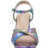 Sandalia Mujer Kefira Tornasol Azaleia