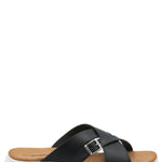 Sandalia Mujer Italina Negro Azaleia