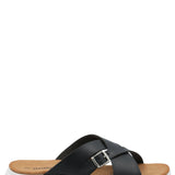 Sandalia Mujer Italina Negro Azaleia