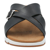 Sandalia Mujer Italina Negro Azaleia