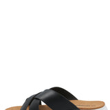 Sandalia Mujer Italina Negro Azaleia