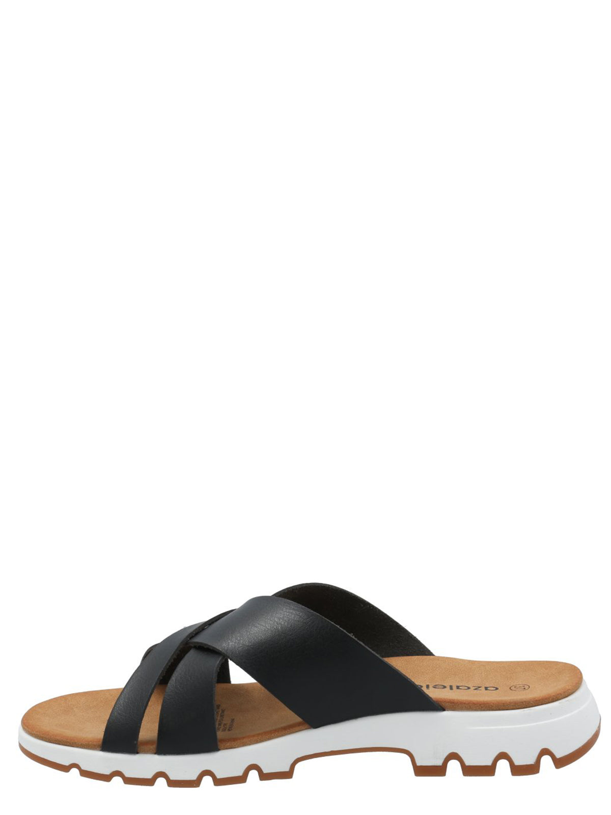 Sandalia Mujer Italina Negro Azaleia