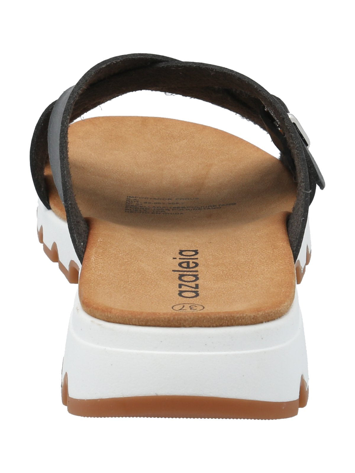 Sandalia Mujer Italina Negro Azaleia