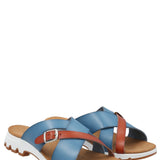 Sandalia Mujer Italina Denim Azaleia