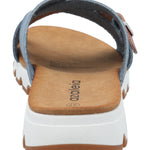 Sandalia Mujer Italina Denim Azaleia