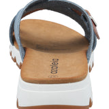 Sandalia Mujer Italina Denim Azaleia