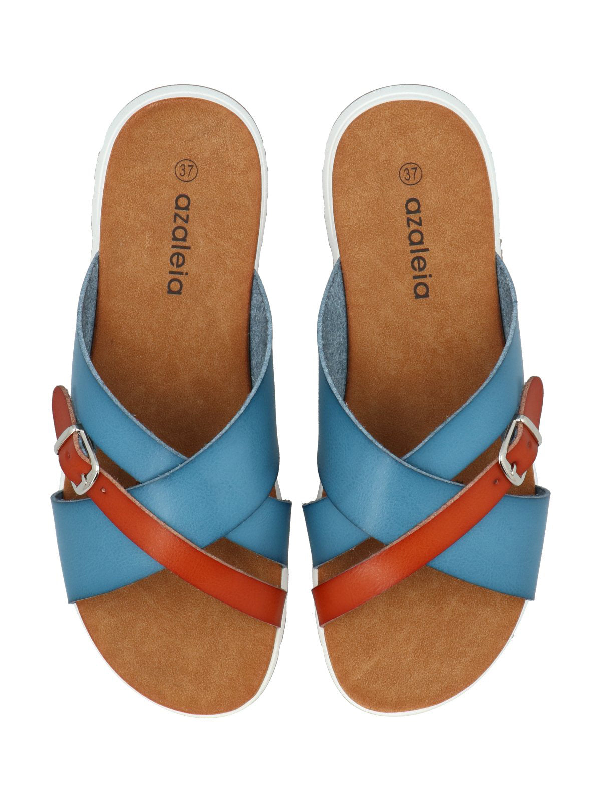 Sandalia Mujer Italina Denim Azaleia