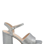 Sandalia Mujer Juani Plateado Azaleia