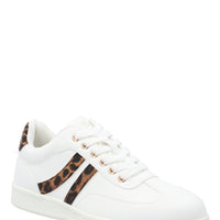 Zapatilla Mujer Adiela Blanco Leopardo Azaleia