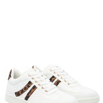 Zapatilla Mujer Adiela Blanco Leopardo Azaleia