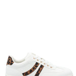 Zapatilla Mujer Adiela Blanco Leopardo Azaleia