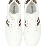 Zapatilla Mujer Adiela Blanco Leopardo Azaleia