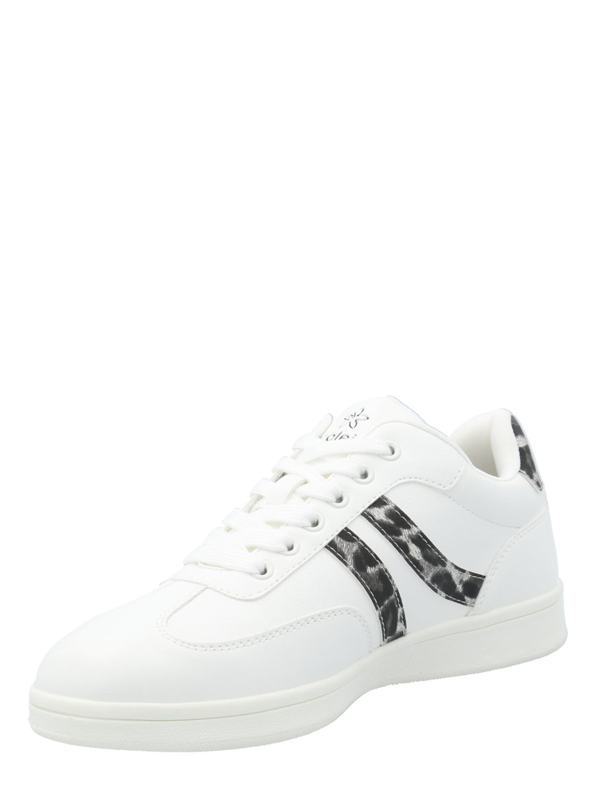 Zapatilla Mujer Adiela Blanco Animal Print Azaleia