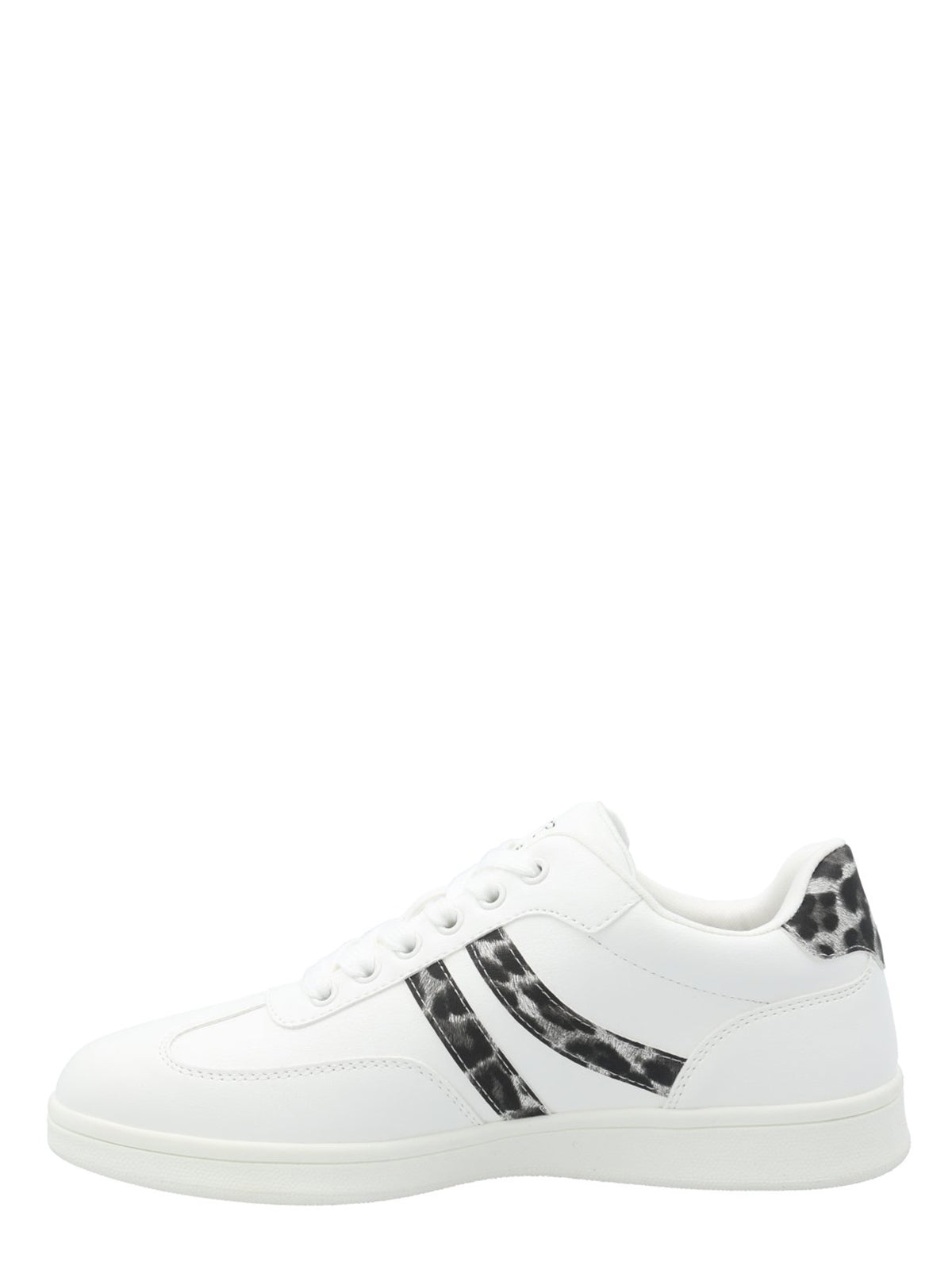 Zapatilla Mujer Adiela Blanco Animal Print Azaleia