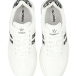 Zapatilla Mujer Adiela Blanco Animal Print Azaleia