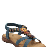 Sandalia Mujer Donia Denim Azaleia