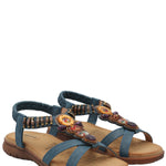 Sandalia Mujer Donia Denim Azaleia