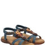 Sandalia Mujer Donia Denim Azaleia