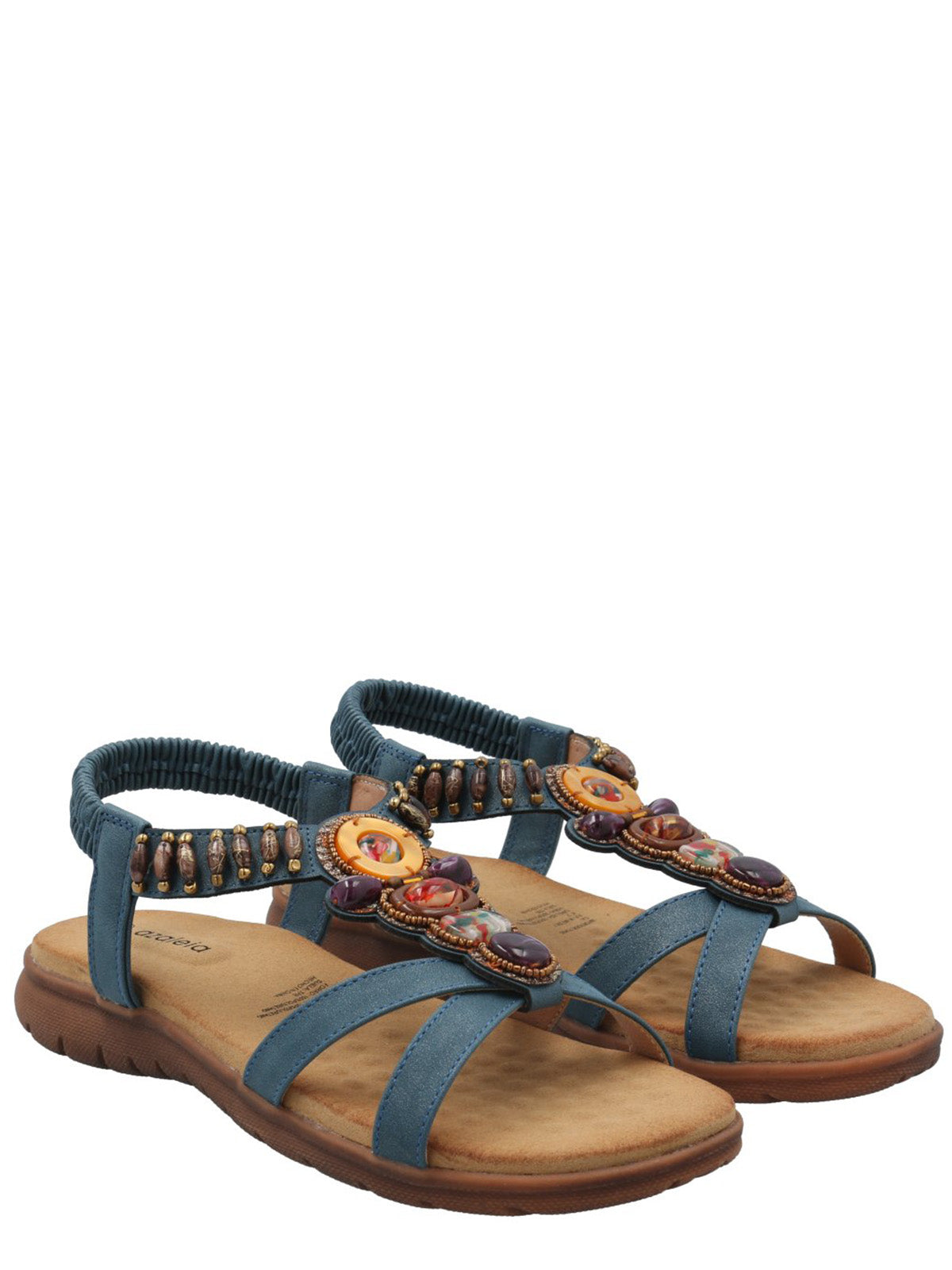 Sandalia Mujer Donia Denim Azaleia