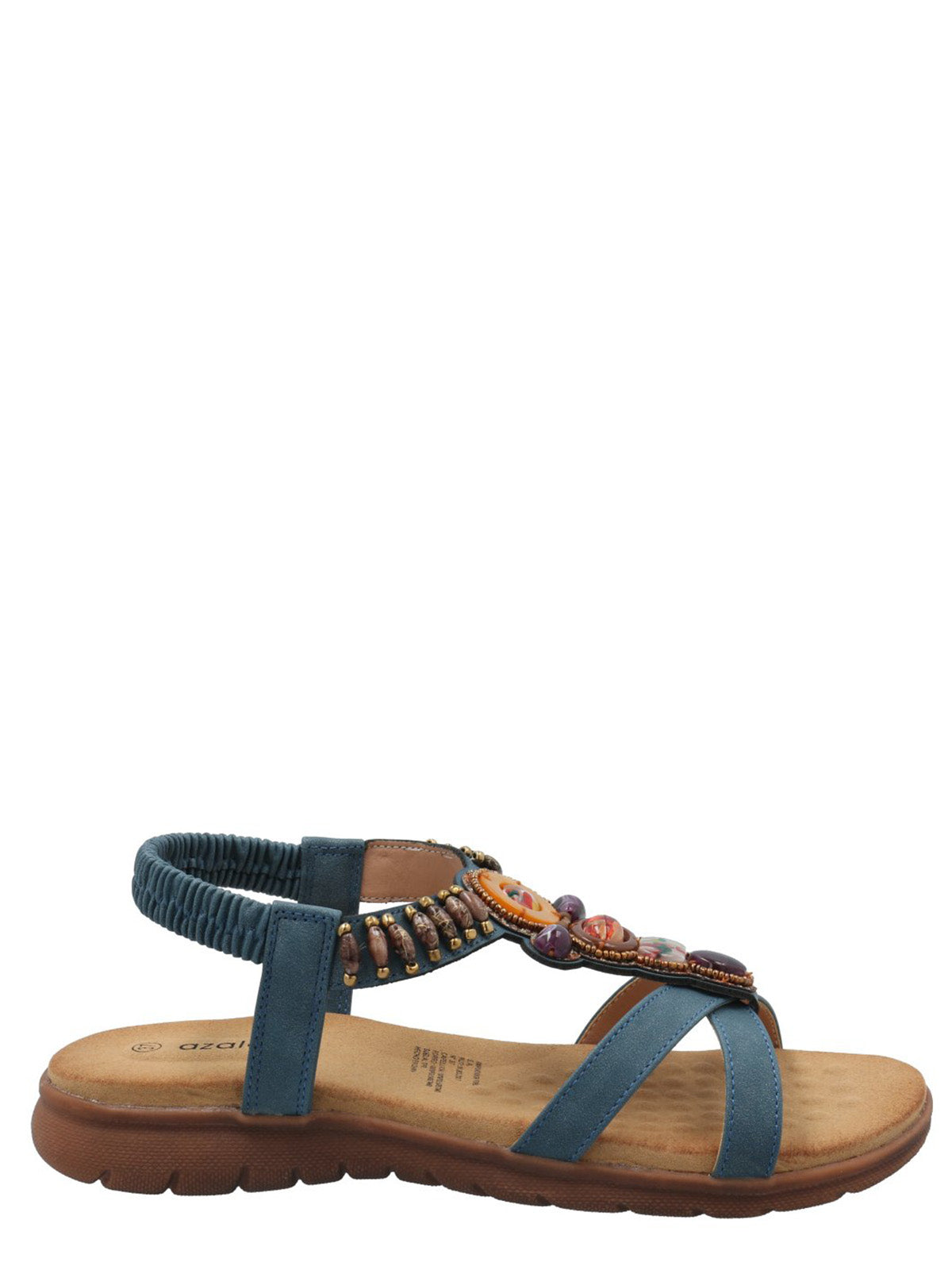 Sandalia Mujer Donia Denim Azaleia