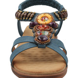 Sandalia Mujer Donia Denim Azaleia