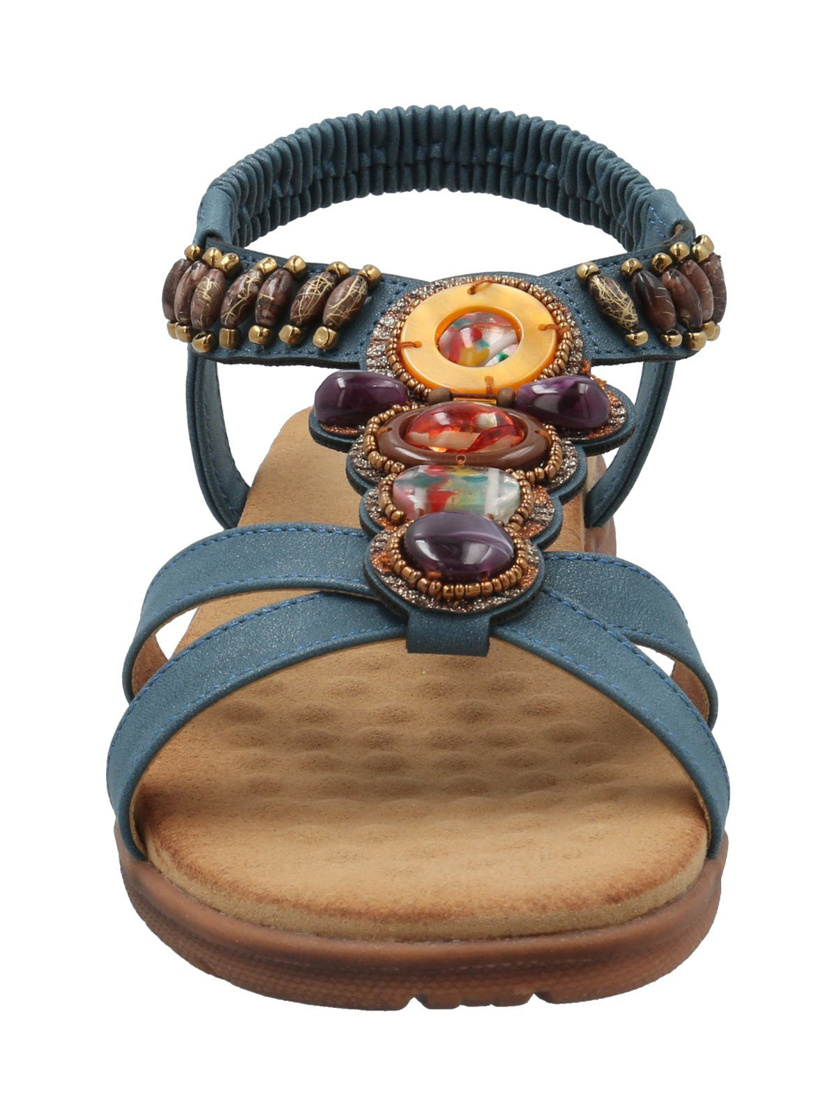 Sandalia Mujer Donia Denim Azaleia