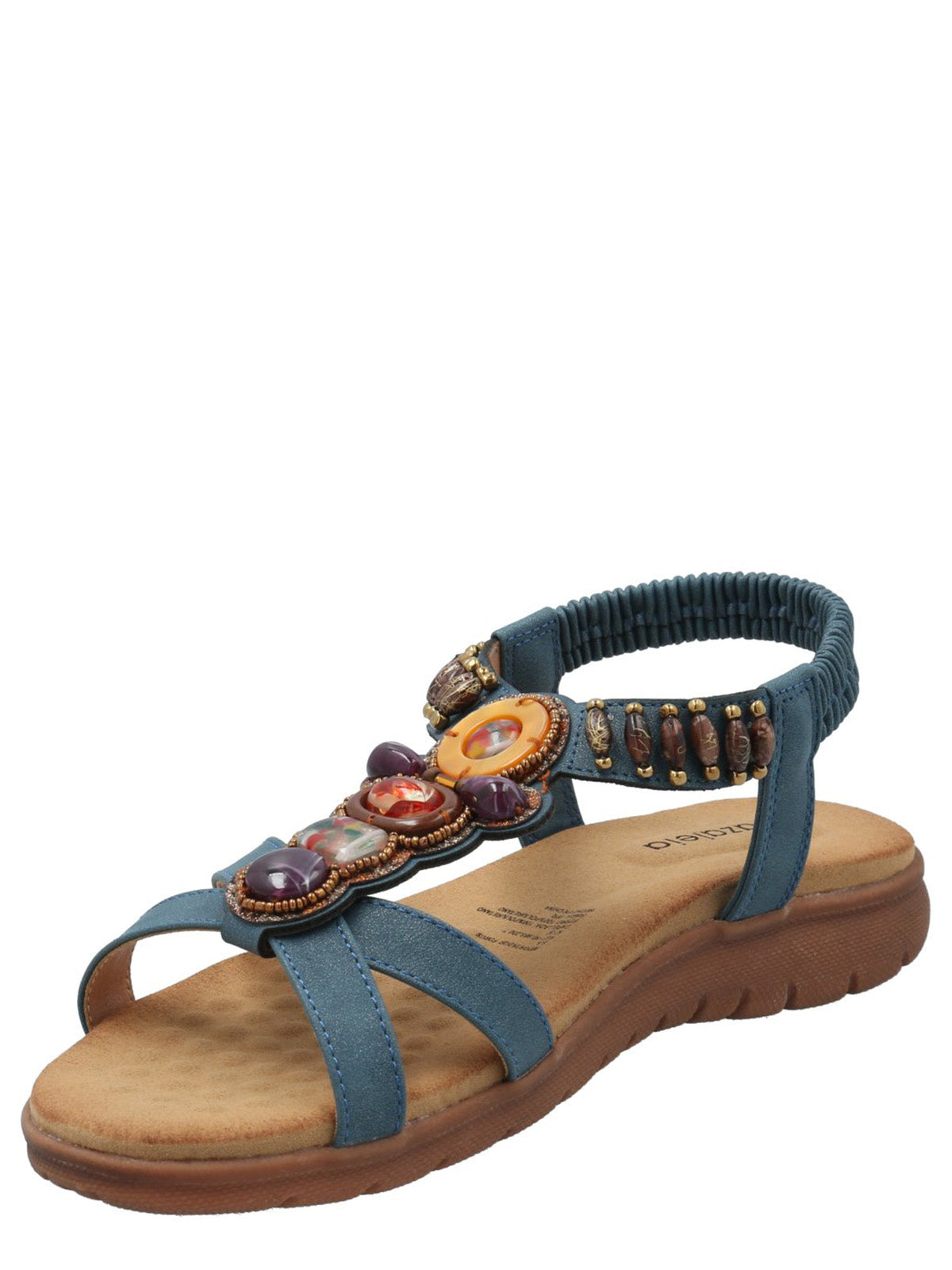 Sandalia Mujer Donia Denim Azaleia