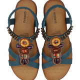 Sandalia Mujer Donia Denim Azaleia