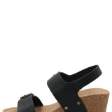 Sandalia Mujer Marena Negro Azaleia