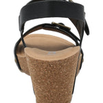 Sandalia Mujer Marena Negro Azaleia