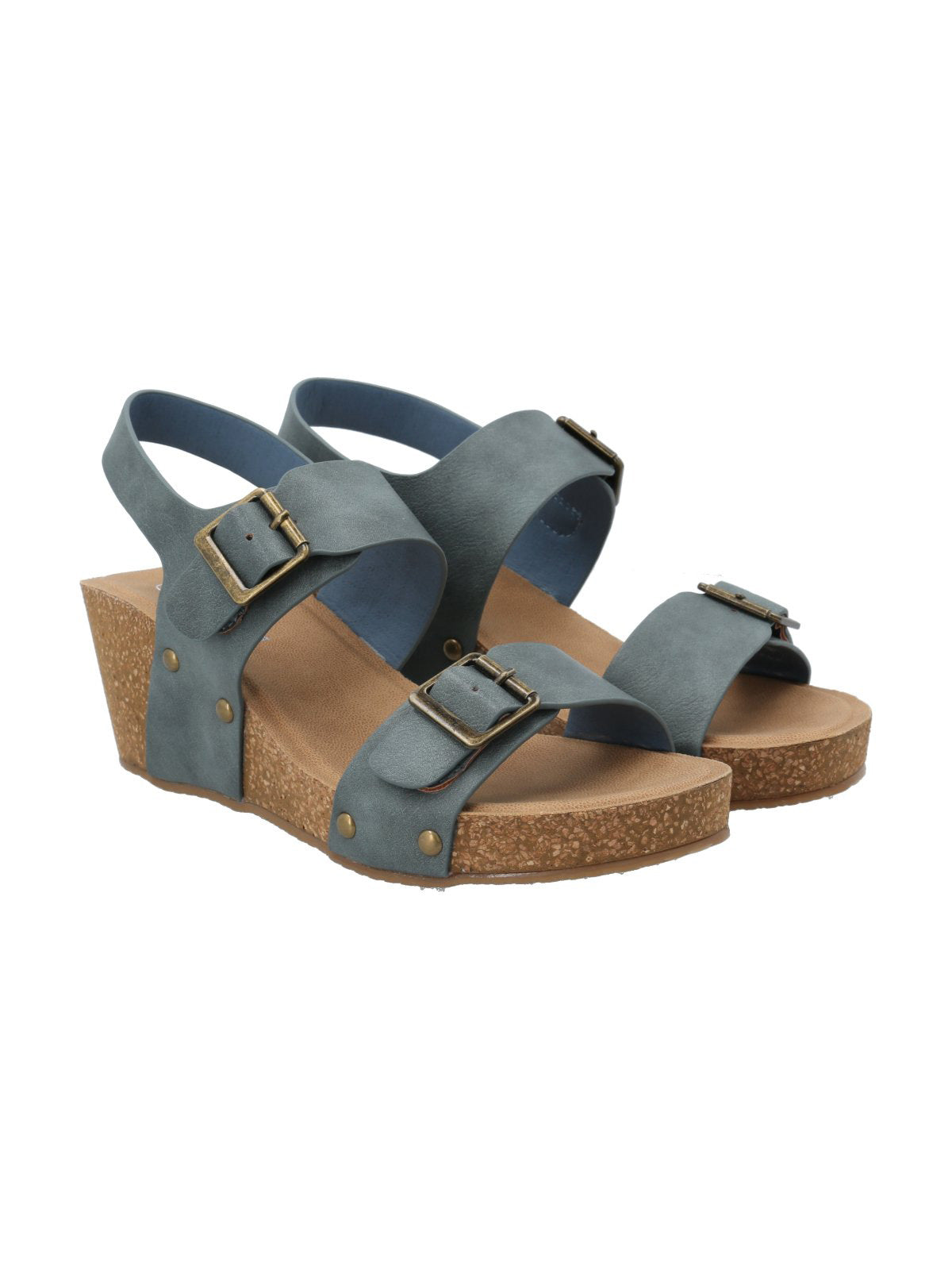 Sandalia Mujer Marena Denim Azaleia