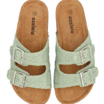 Sandalia Mujer Chiara Menta Azaleia