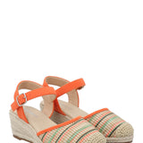 Alpargata Mujer Cedrina Naranjo Multi Azaleia