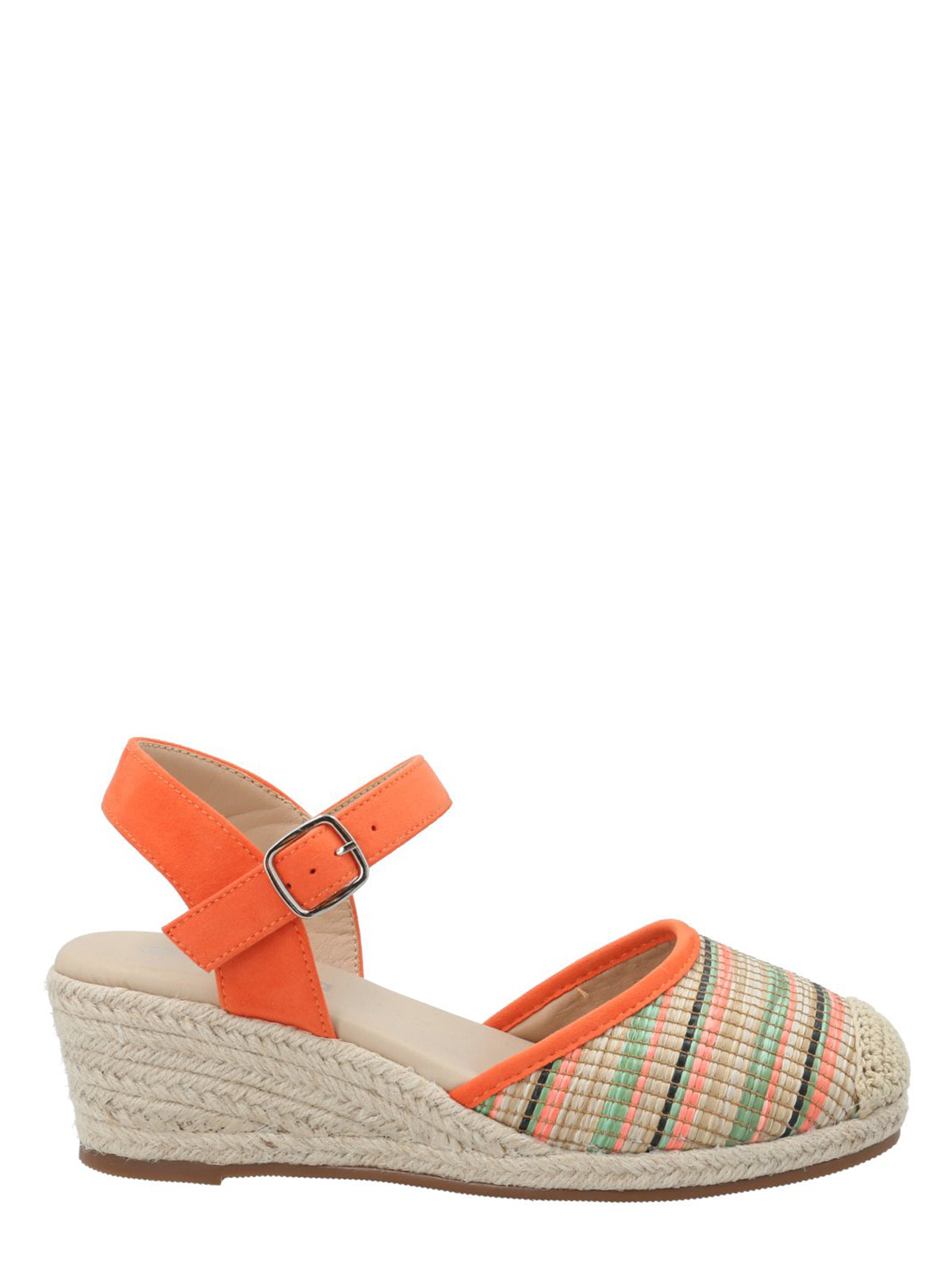 Alpargata Mujer Cedrina Naranjo Multi Azaleia