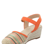Alpargata Mujer Cedrina Naranjo Multi Azaleia