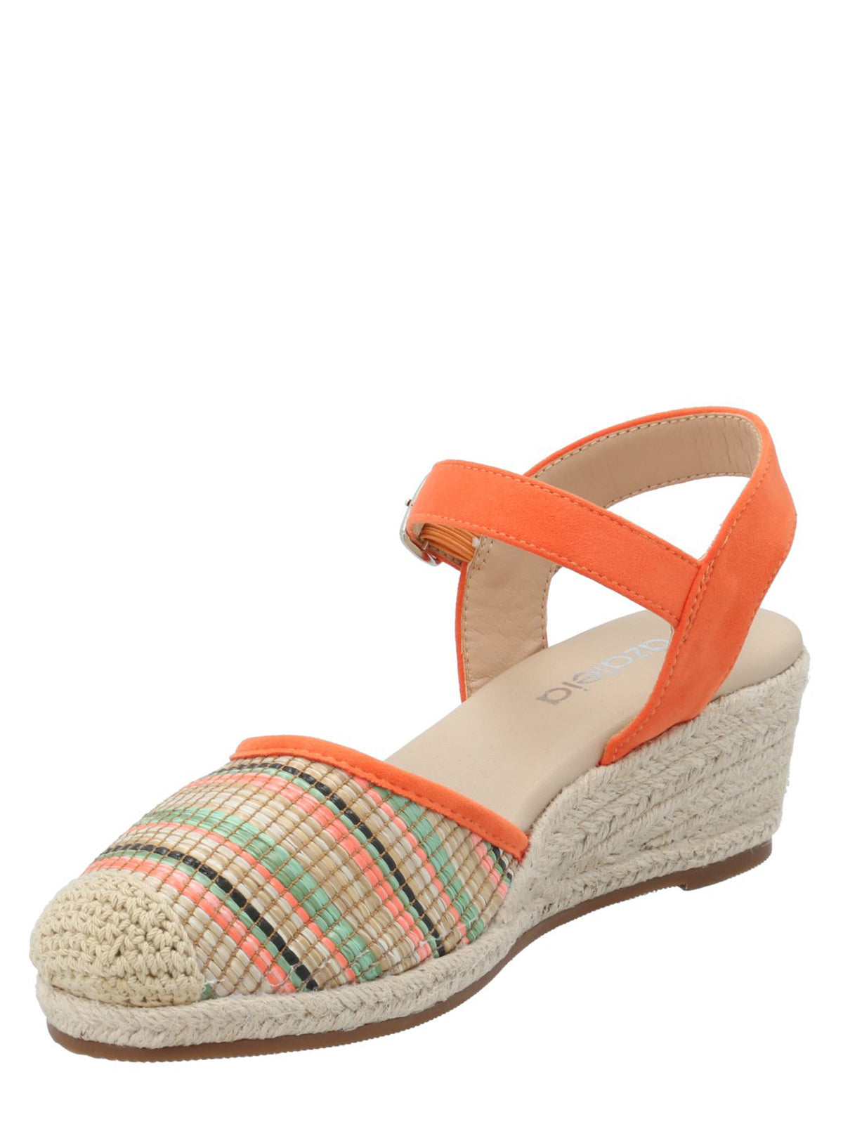 Alpargata Mujer Cedrina Naranjo Multi Azaleia