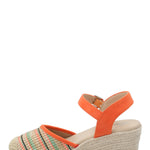 Alpargata Mujer Cedrina Naranjo Multi Azaleia