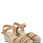 Alpargata Mujer Cedrina Beige Multi Azaleia