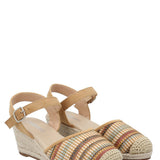 Alpargata Mujer Cedrina Beige Multi Azaleia