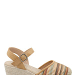 Alpargata Mujer Cedrina Beige Multi Azaleia