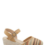 Alpargata Mujer Cedrina Beige Multi Azaleia