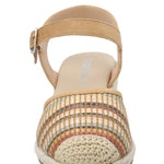 Alpargata Mujer Cedrina Beige Multi Azaleia