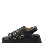 Sandalia Mujer Mika Negro Azaleia