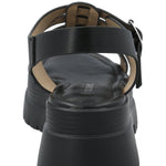 Sandalia Mujer Mika Negro Azaleia