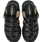 Sandalia Mujer Mika Negro Azaleia