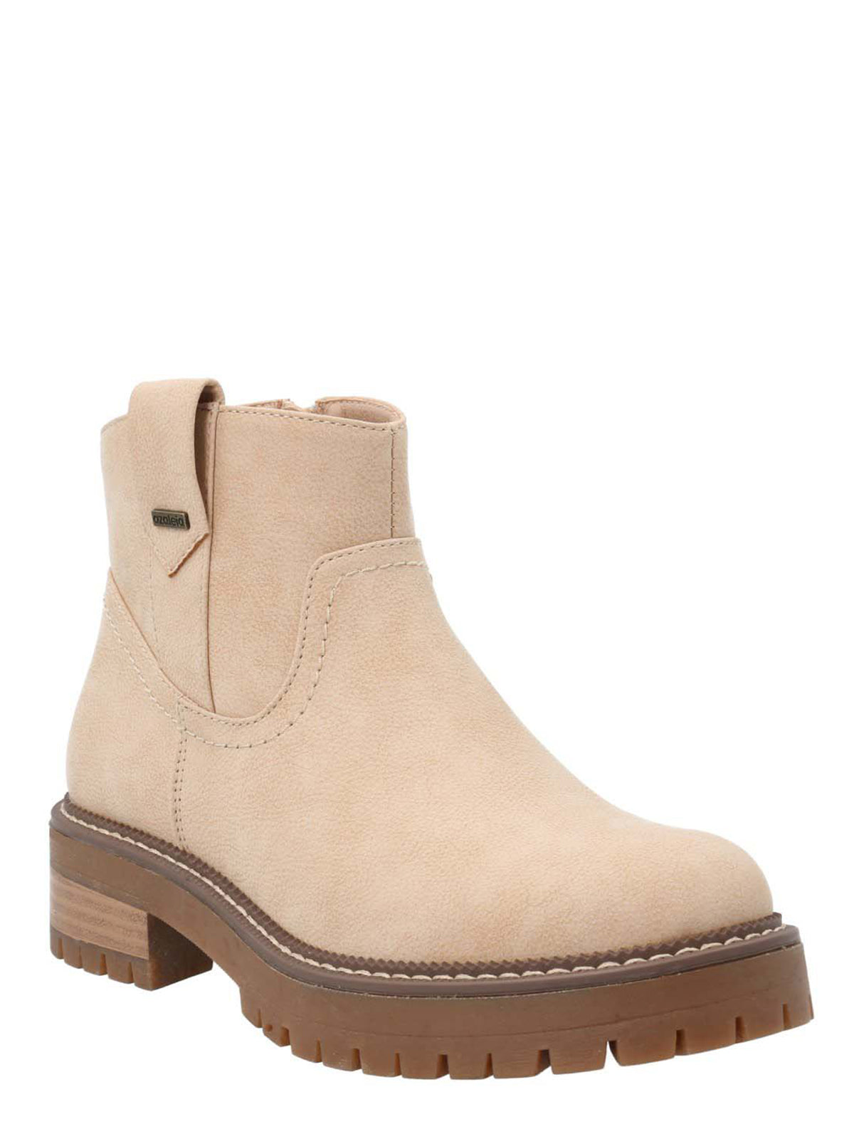 Botin Mujer Chaya Beige  Azaleia